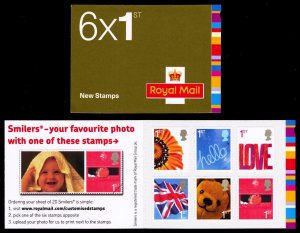 Great Britain 2002 Scott #2319a Booklet Mint Never Hinged