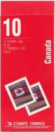   Canada - 1992 43c Flag Complete Booklet # BK153b