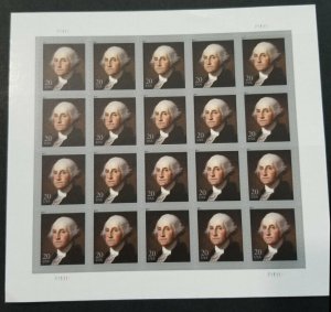 MALACK 4504 20c Washington, Full Sheet, *STOCK PHOTO..MORE.. stock4504