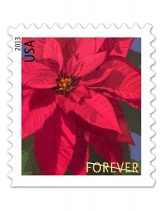 2013 46c Poinsettia, America's Christmas Flower Scott 4821 Mint F/VF NH