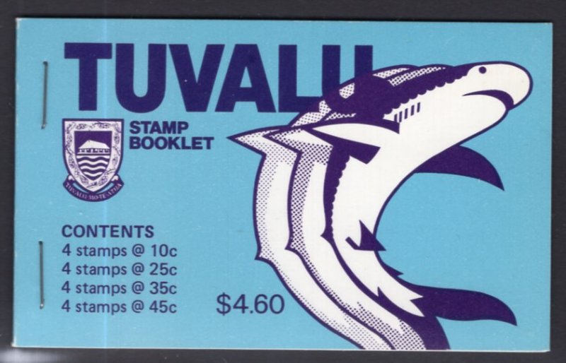Tuvalu 102,105,107,108A Fish Booklet MNH VF