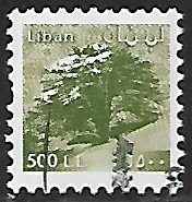 Lebanon # 541 - Cedar Tree - used....{BLW9}