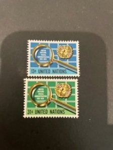 United Nations sc 278-279 MNH comp set