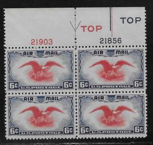 UNITED STATES SC# C23  PB/4  VF/MNH