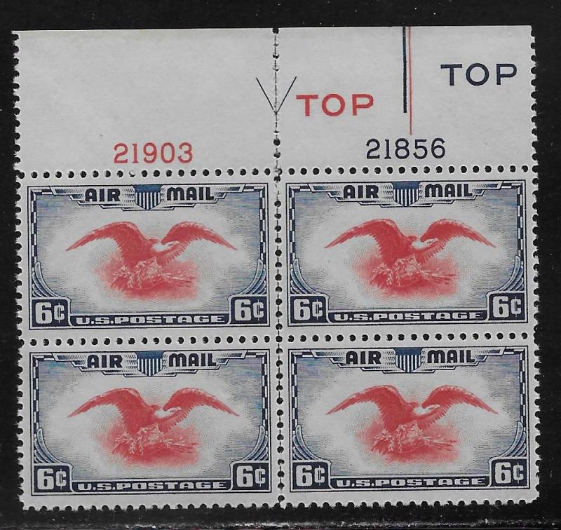 UNITED STATES SC# C23  PB/4  VF/MNH