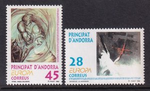 Andorra Spanish 223-224 MNH VF