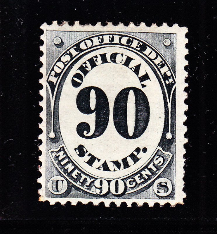 US O56 90c Post Office Department Mint F-VF OG H SCV $220