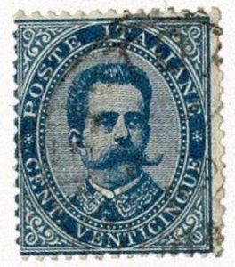 Italy #48 used 25c king