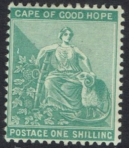 CAPE OF GOOD HOPE 1893 HOPE SEATED 1/- MNH ** WMK ANCHOR  