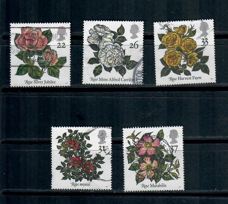 1991 COMMEMORATIVE SET ROSES ISSUE .USED h 210523