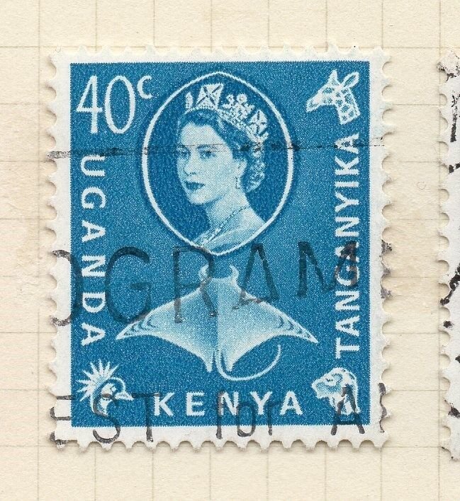 Tanganyika 1954 Early Issue Fine Used 40c. 292084