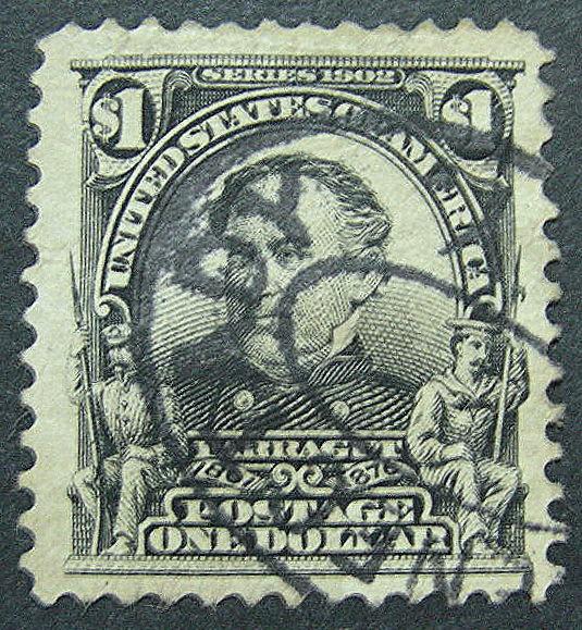 U. S. 311 Used VFXF SCV$90.00 Big Stamp