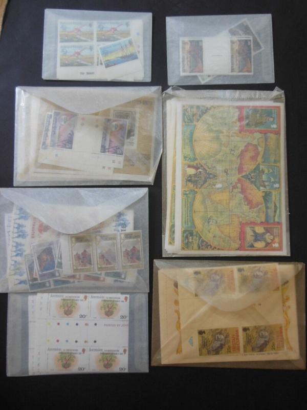 BRITISH COLONIES : Very clean holding of sets & S/S, mostly 5-10 of @ All VF MNH