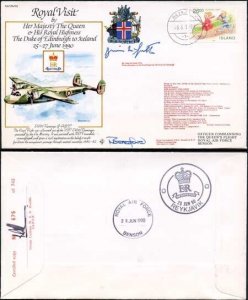 RV15c The Duke Of Edinburgh to Iceland Signed by Mr Brian Mcgrath