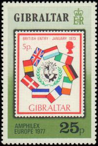 Gibraltar #294-295, Complete Set(2), Never Hinged