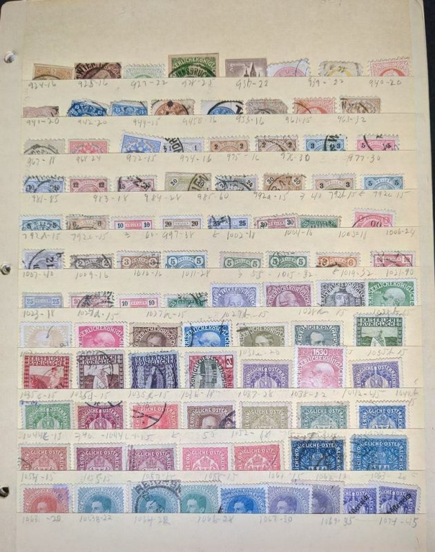 EDW1949SELL : WORLDWIDE Nice selection on Stock pages mostly countries with 'A'