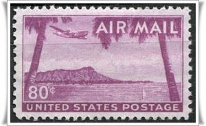 SC#C46 80¢ Diamond Head MNH  