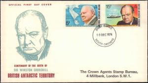 British Antarctic Territory, Worldwide First Day Cover