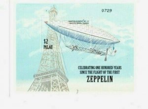 Palau - 2000 - Zeppelin - Souvenir Sheet - MNH