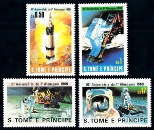 [66175] Sao Tome & Principe 1980 Space Travel Weltraum  MNH