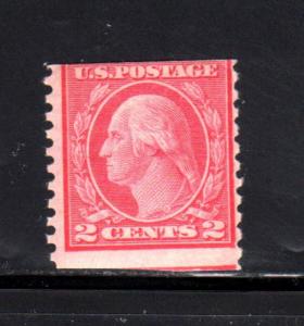 #455  2 CENT  WASHINGTON        MINT  F-VF LH  O.G         aa 