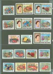 Cook Islands #1065-1089  Single (Complete Set)