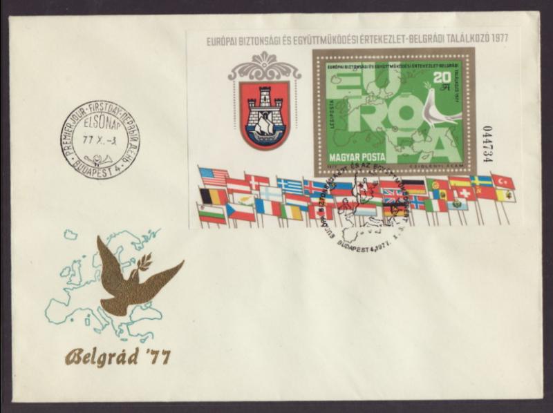 Hungary C376 U/A FDC