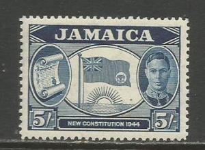 Jamaica   #134  MLH  (1945)  c.v. $3.50