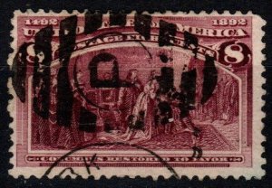 US #236 F-VF Used CV $10.00 (X4477)