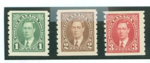 Canada #238-240 Mint (NH) Single (Complete Set)