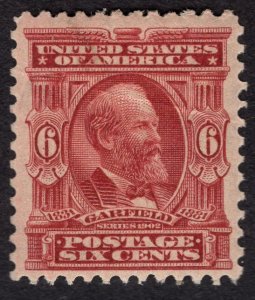 US #305 Very Fine, w/Original Gum. Never Hinged.