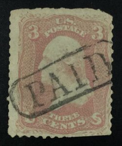 MOMEN: US STAMPS #64b USED LOT #50881