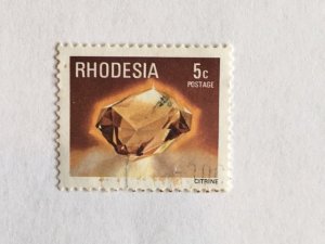 Rhodesia – 1978 – Single “Mineral” Stamp – SC# 396 – Used