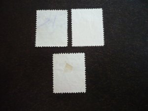 Stamps - Netherlands - Scott# 161-163- Used Part Set of 3 Stamps