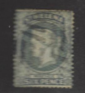 St. Helena SC#6 Used VF SCV$60.00...Worth a Close Look!!