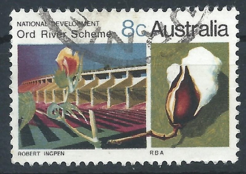 Australia 1970 - 8c Ord River Scheme - SG470 used