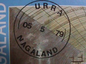 NAGALAND STAMPS: 1979   ST. PANCARAS STATION-LONDON 1869 IMPERF:  CTO-MNH S/S