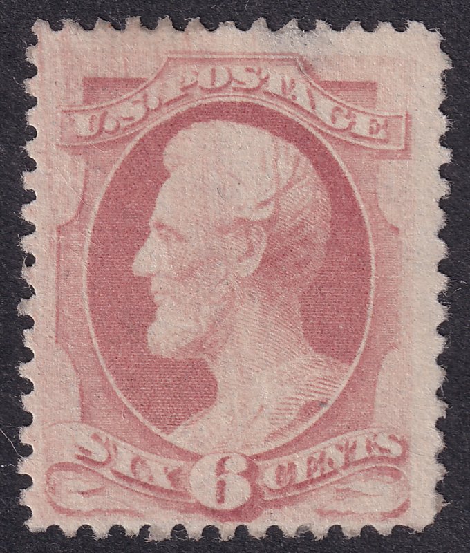 #186 Mint RG, Fine, Small thin (CV $275 - ID29420)