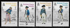 Virgin Islands 237-40 1972 INTERPEX set NH