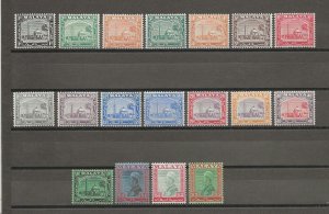 MALAYA/SELANGOR 1935/41 SG 68/85 MNH Cat £200