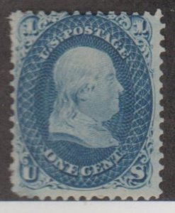 U.S. Scott #63 & 71 Franklin Stamp - Cat $240 - Used Set