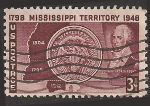 # 955 USED MISSISSIPPI TERRITORY