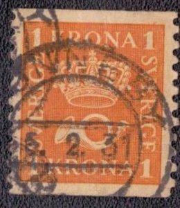 Sweden 153 1921 Used