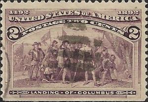 # 231 BROWN VIOLET USED LANDING OF COLUMBUS SCV-0.30