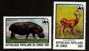 Congo, PR 457-458 Mint never hinged