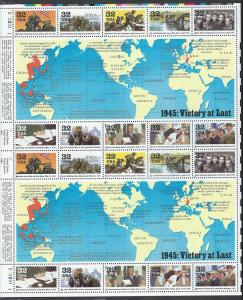 UNITED STATES SC# 2981 F-VF MNH 1995  Complete sheet/20 L...