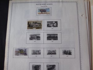 South West Africa 1923-1986 Stamp Collection on Album Pages