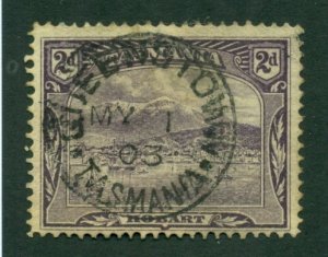 Australia Tasmania 1899 #97 U** SCV(2024)=$0.80