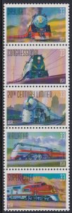 3337a Famous Trains MNH