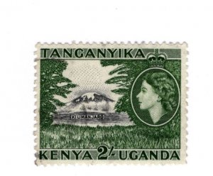 Uganda Kenya Tanganyika #114 Used Stamp - CAT VALUE $1.50